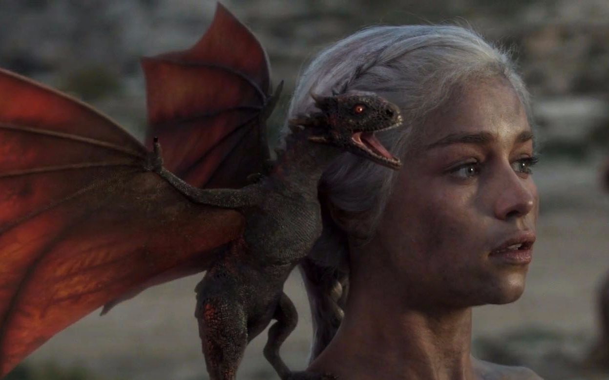 【扁豆】9分钟看完《权游》第一季大结局，艾德认罪被砍头，龙女浴火孵小龙